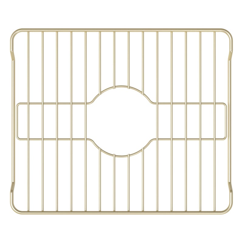 Better Houseware Sink Protector Prevents Scratches Sink Rack for Bottom of Sink Almond Sink Mat Sink Protectors for Kitchen Sink Metal 12 x 10.25 x 1 - Image 1